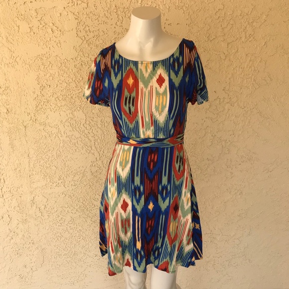 Everly Dresses & Skirts - Everly Aztec / tribal inspired print dress Small